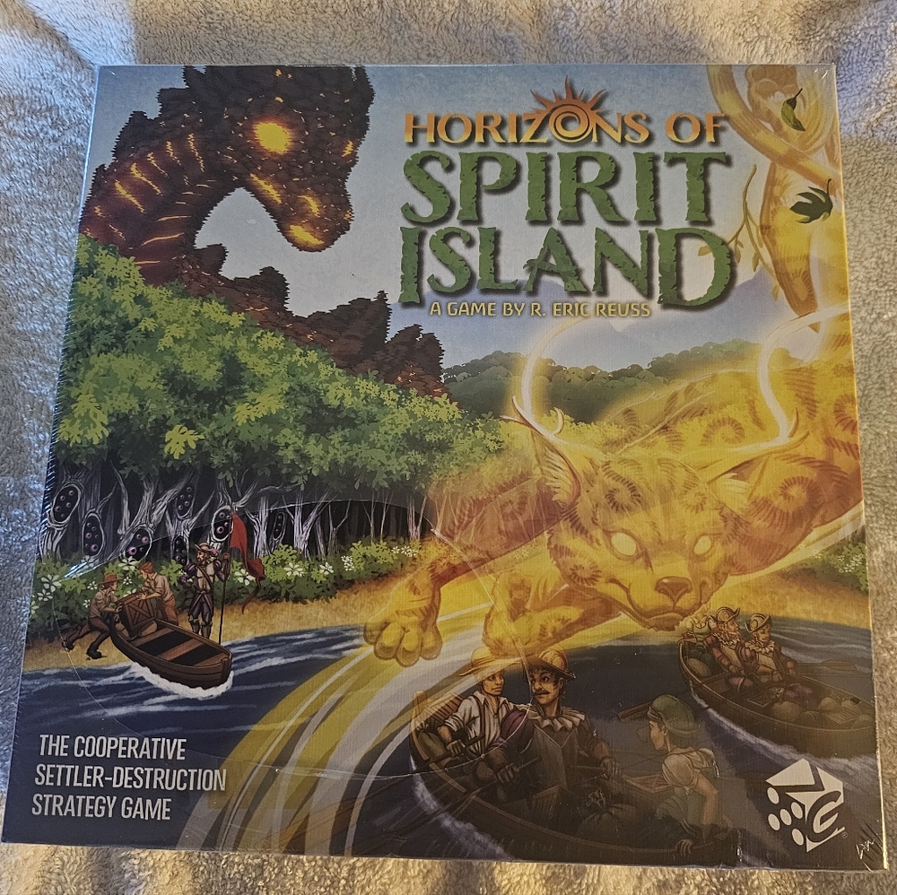 NIB Horizons of Spirit Island Strategy Board Game.